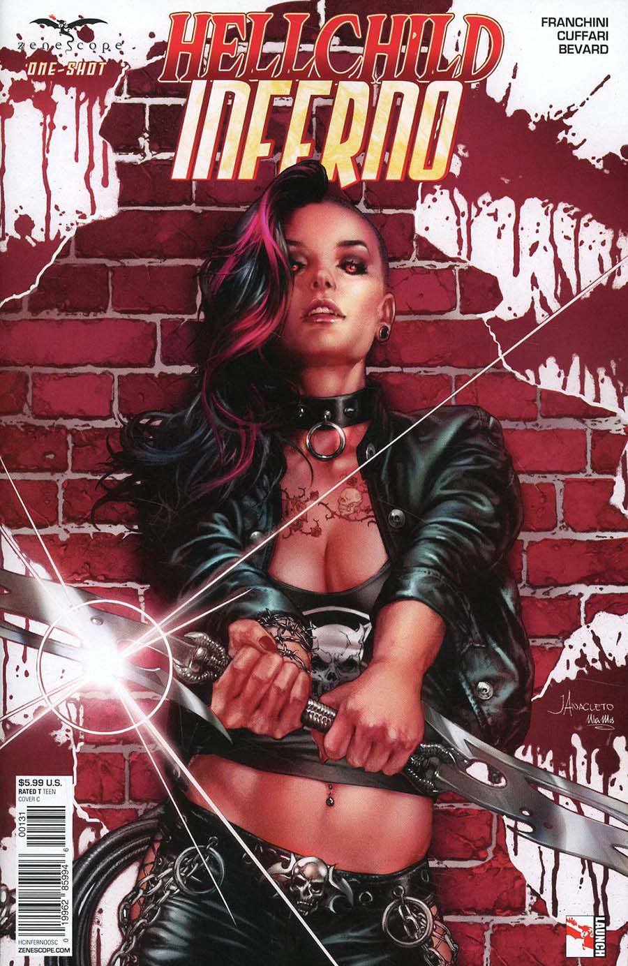 Grimm Fairy Tales Presents Hellchild Inferno One Shot Cover C Jay Anacleto