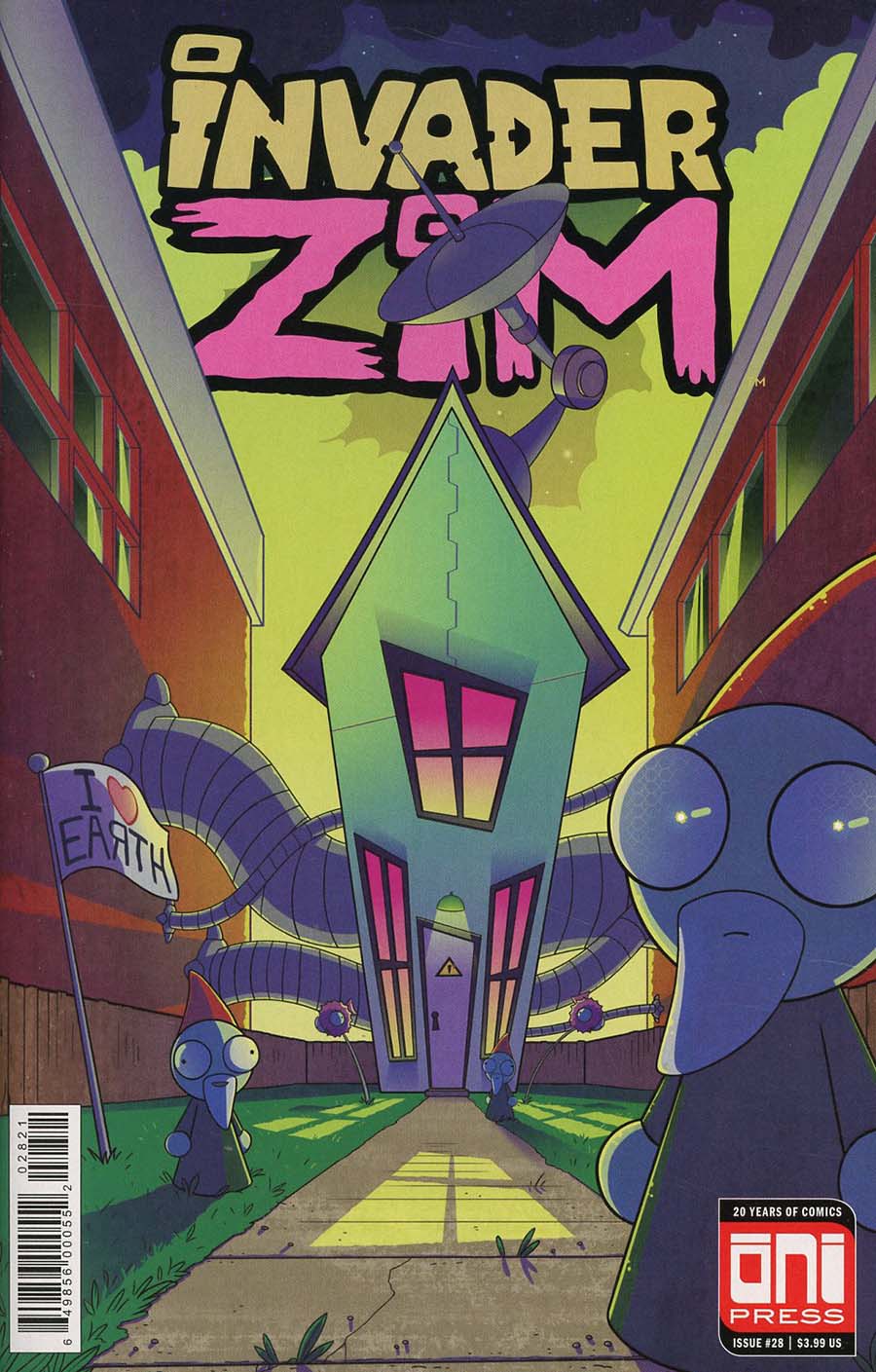 Invader Zim #28 Cover B Variant Rian Sygh Cover
