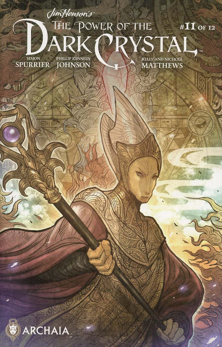 Jim Hensons Power Of The Dark Crystal #11 Cover B Variant Sana Takeda Subscription Cover