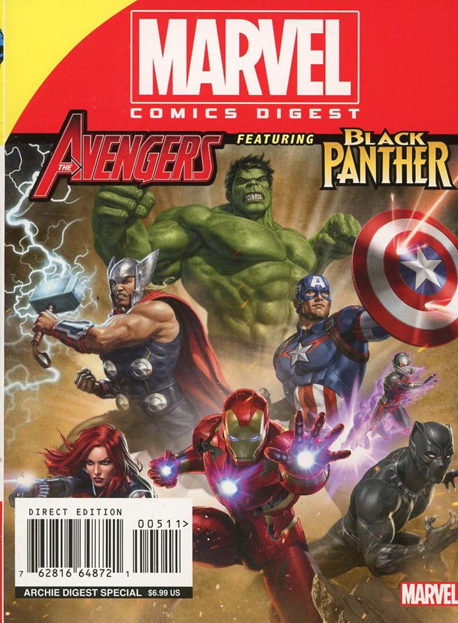 Marvel Comics Digest #5 Avengers Featuring Black Panther