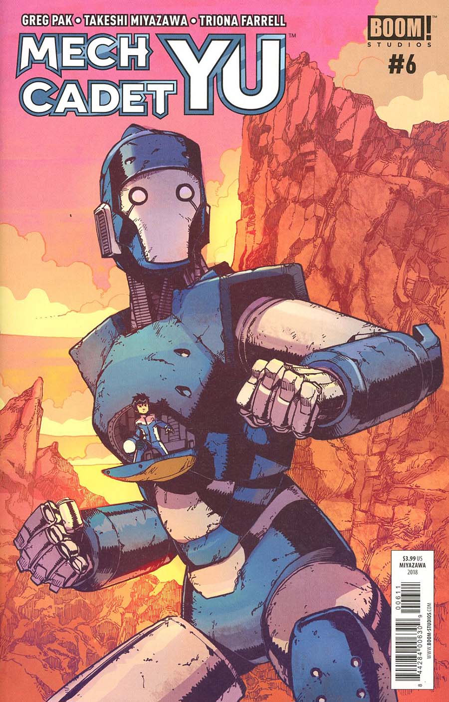 Mech Cadet Yu #6 Cover A Regular Takeshi Miyazawa Cover