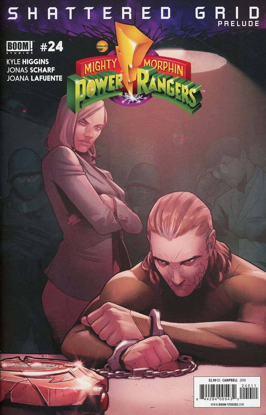 Mighty Morphin Power Rangers (BOOM Studios) #24 Cover A Regular Jamal Campbell Cover