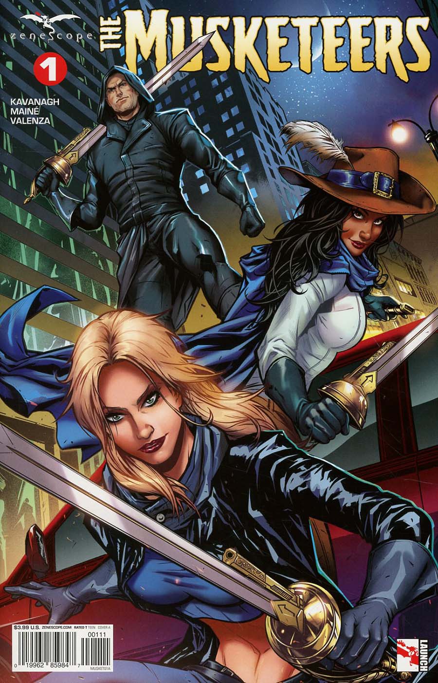 Grimm Fairy Tales Presents Musketeers #1 Cover A Riveiro