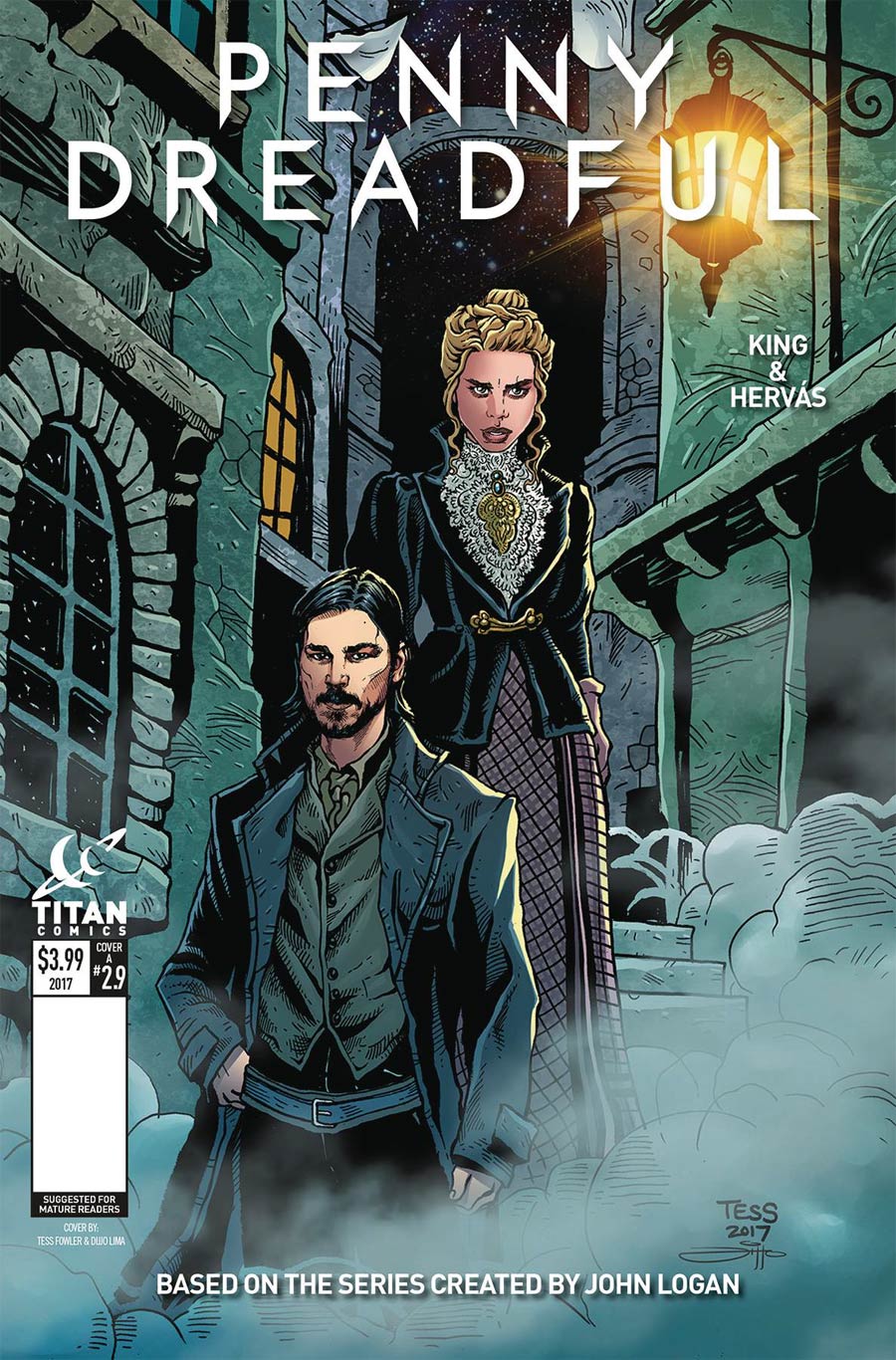 Penny Dreadful Vol 2 #9 Cover A Regular Tess Fowler Cover