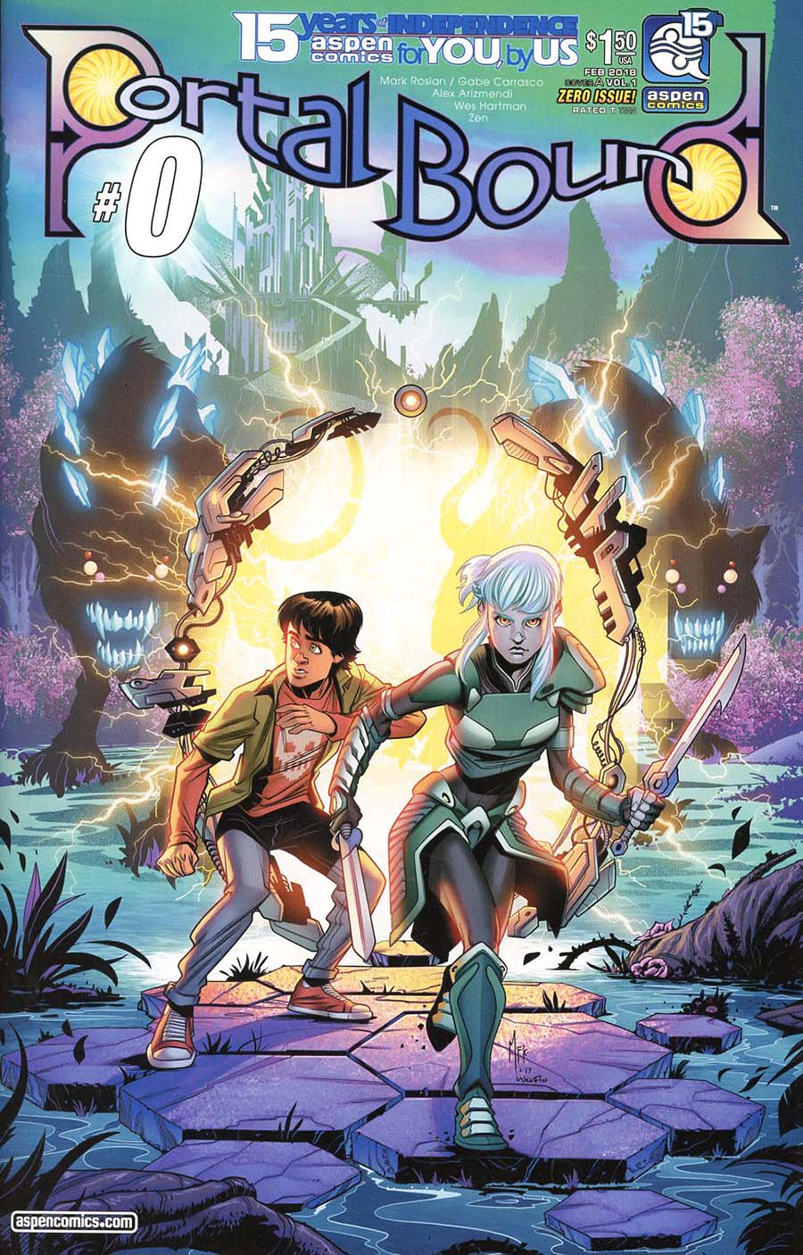 Portal Bound #0 Cover A Regular Alex Arizmendi Cover