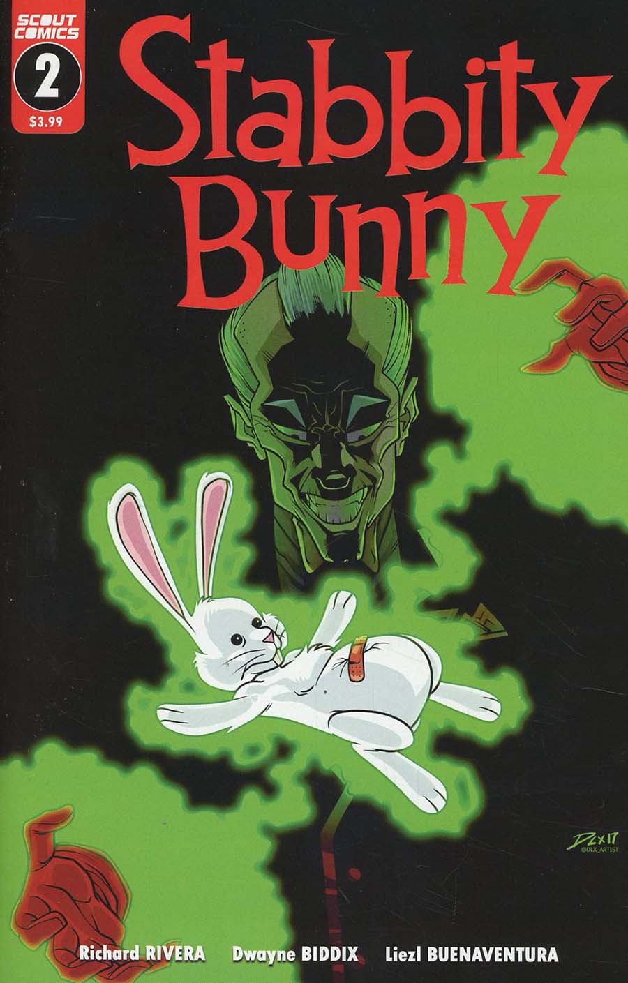 Stabbity Bunny #2 Cover A 1st Ptg Regular Dwayne Biddix Cover