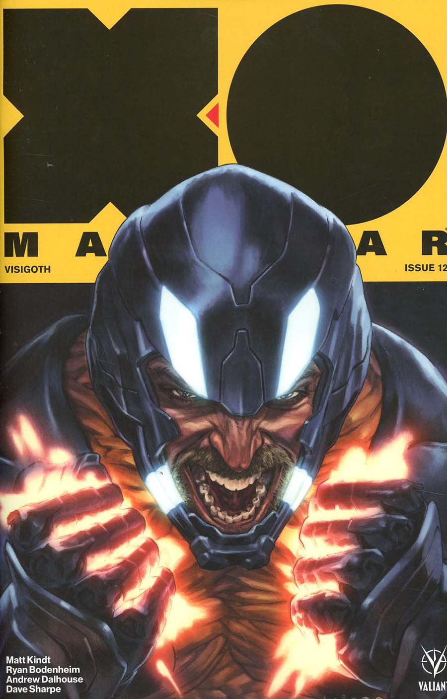 X-O Manowar Vol 4 #12 Cover A Regular Lewis Larosa Cover