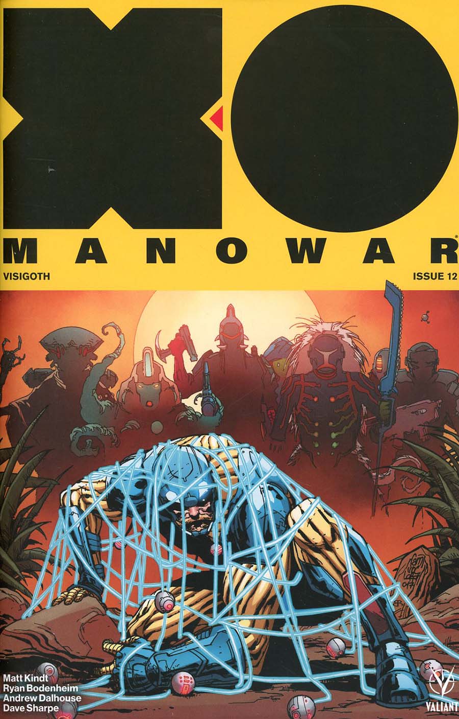 X-O Manowar Vol 4 #12 Cover B Variant Giuseppe Camuncoli Cover