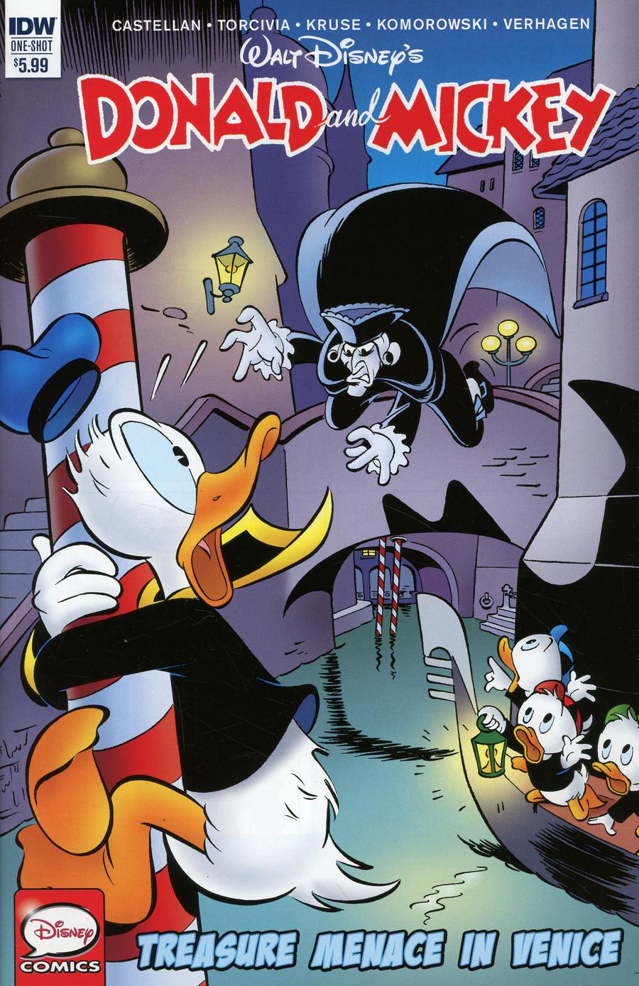 Donald & Mickey Quarterly Treasure Menace In Venice Cover A Regular Michael Nadorp Cover