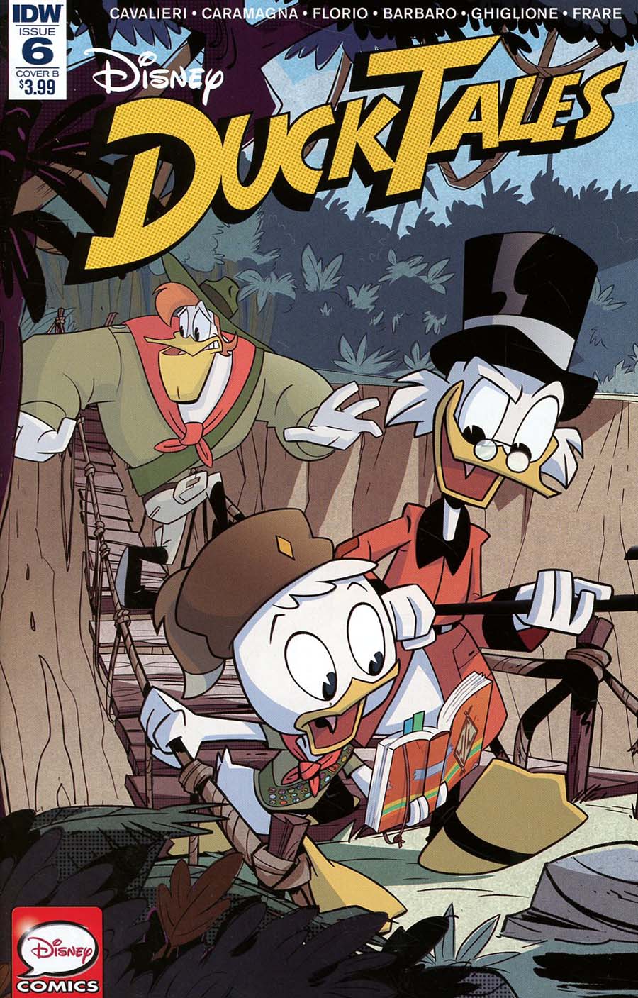 Ducktales Vol 4 #6 Cover B Variant Marco Ghiglione Cover