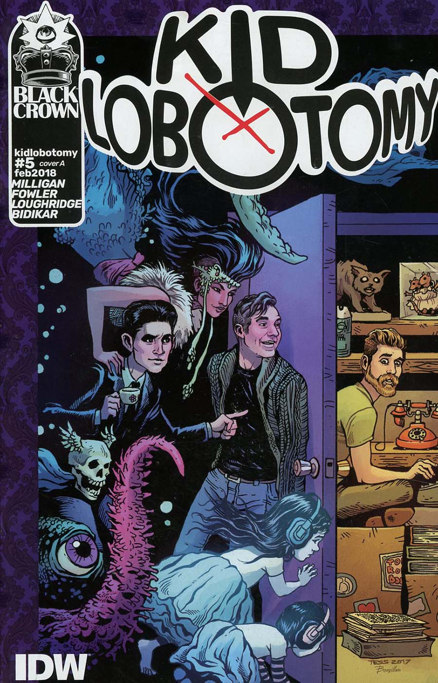 Kid Lobotomy #5 Cover A Regular Tess Fowler Cover