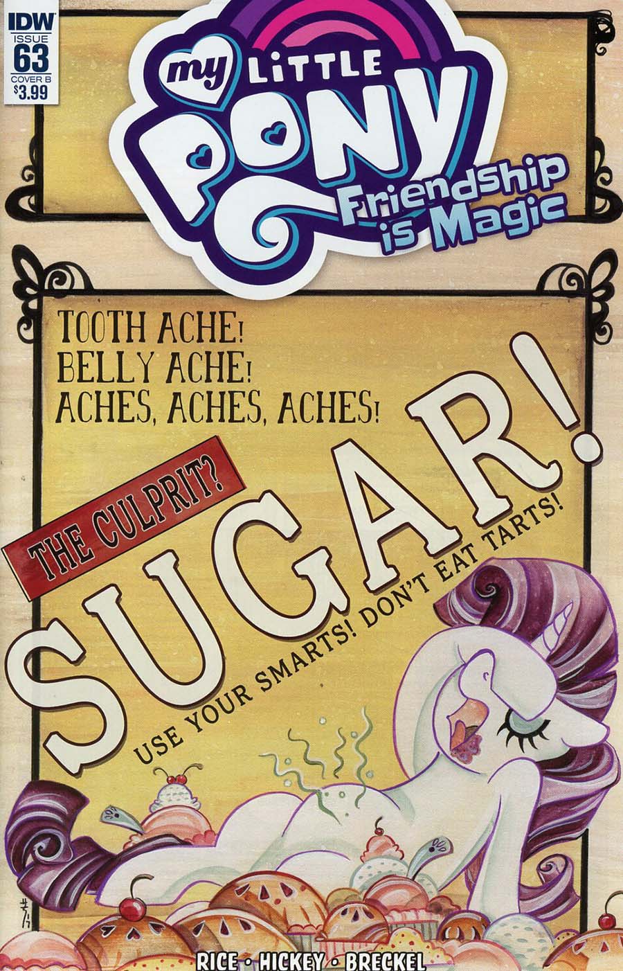 My Little Pony Friendship Is Magic #63 Cover B Variant Sara Richard Cover