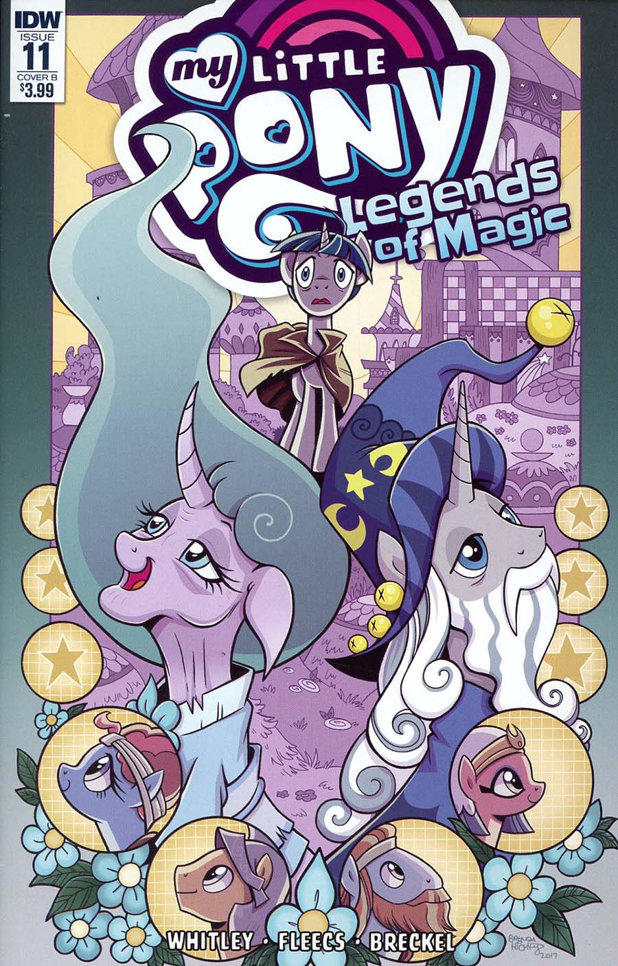My Little Pony Legends Of Magic #11 Cover B Variant Brenda Hickey Cover