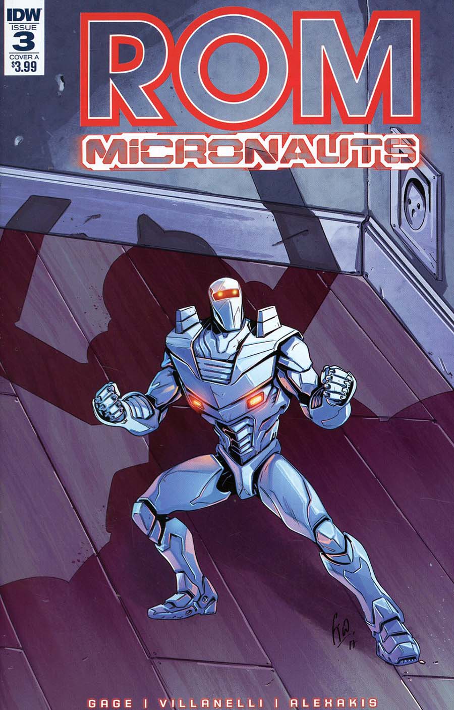 ROM And The Micronauts #3 Cover A Regular Fico Ossio Cover