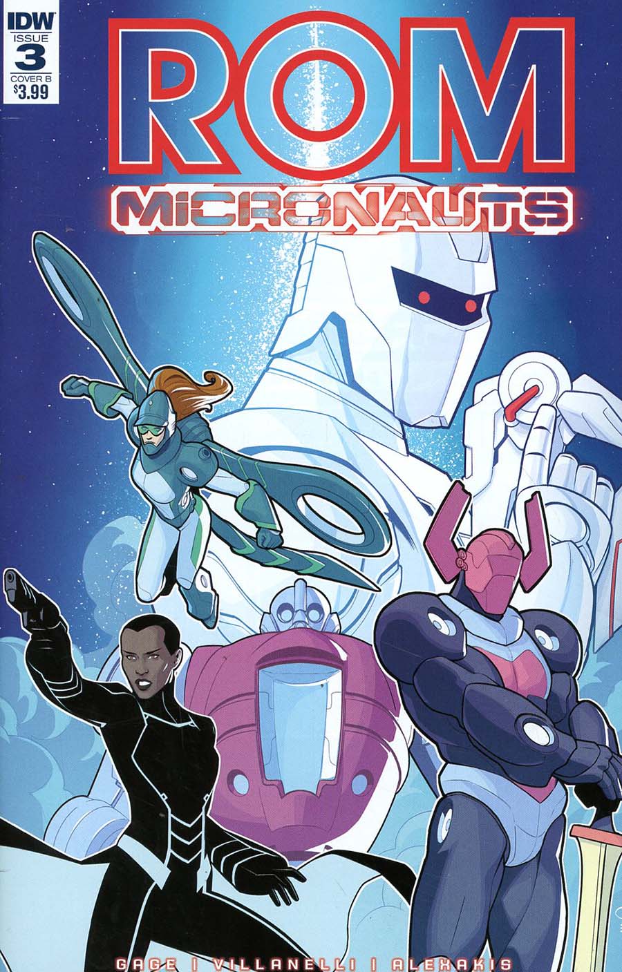 ROM And The Micronauts #3 Cover B Variant Chris Evenhuis Cover