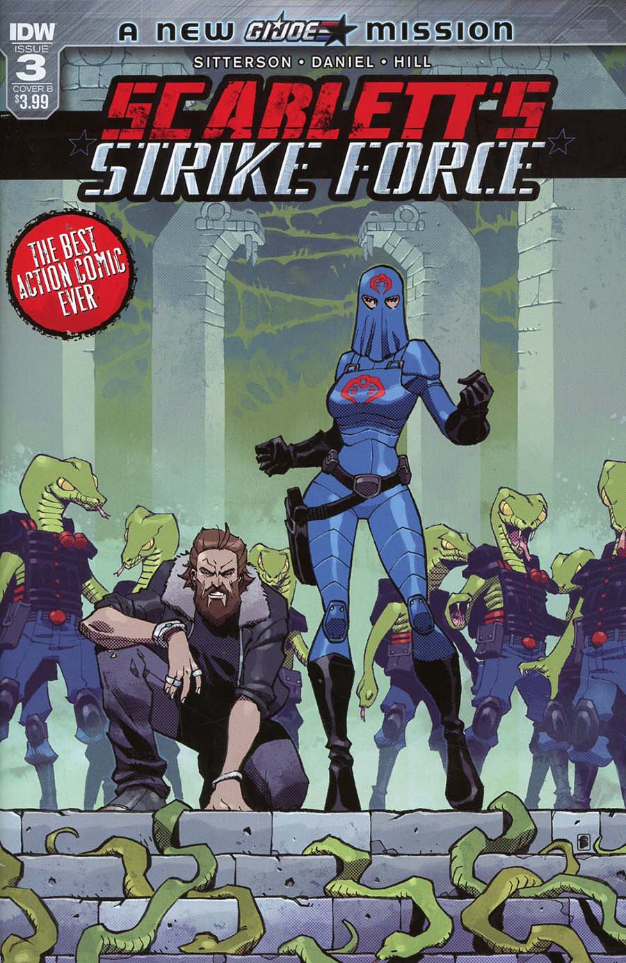 Scarletts Strike Force #3 Cover B Variant Nelson Daniel Cover