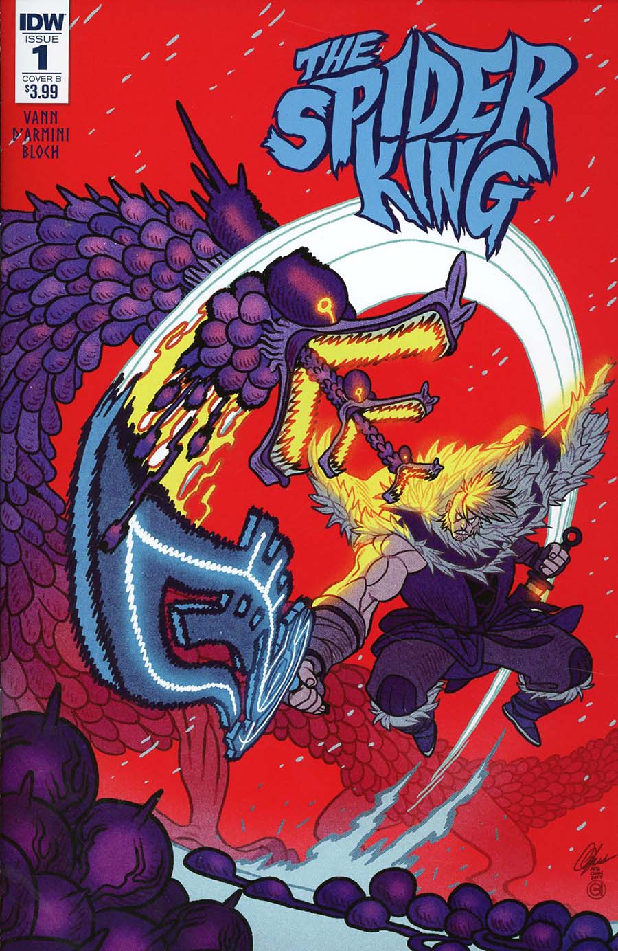Spider King #1 Cover B Variant Afu Chan Cover