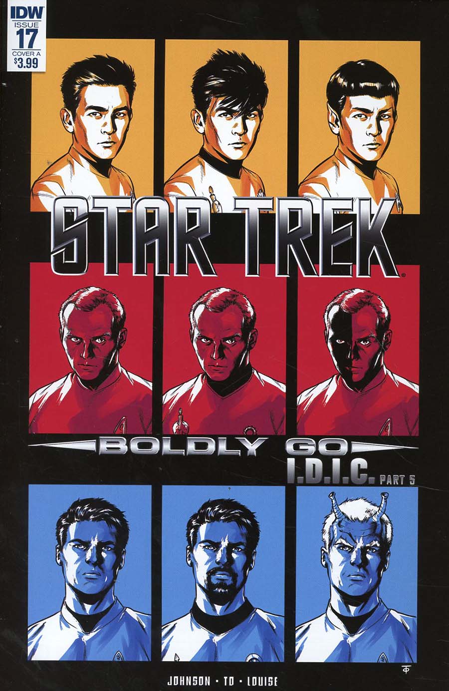 Star Trek Boldly Go #17 Cover A Regular Marcus To Cover