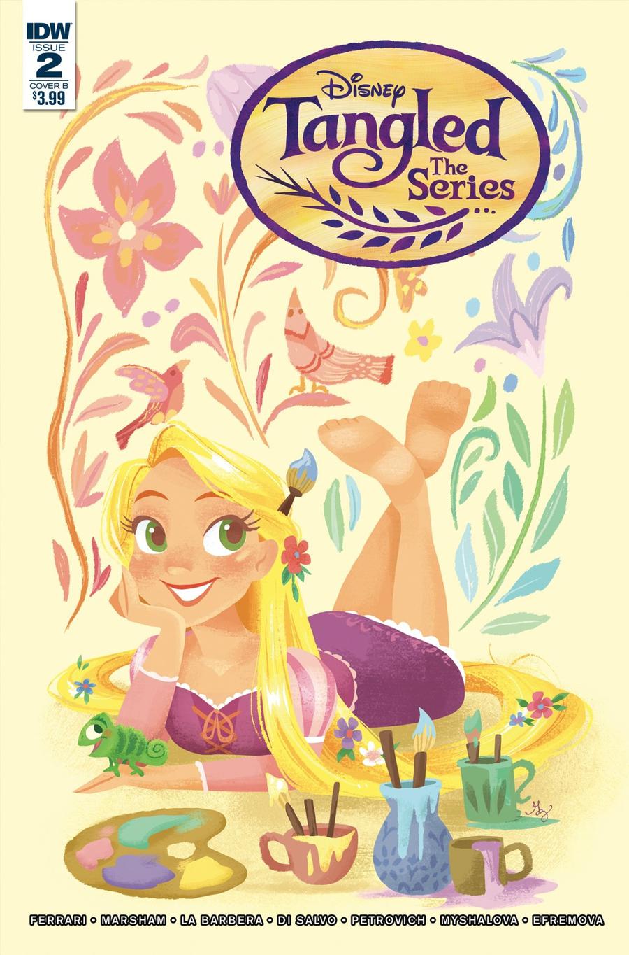 Tangled The Series #2 Cover B Variant Nilah Magruder Cover