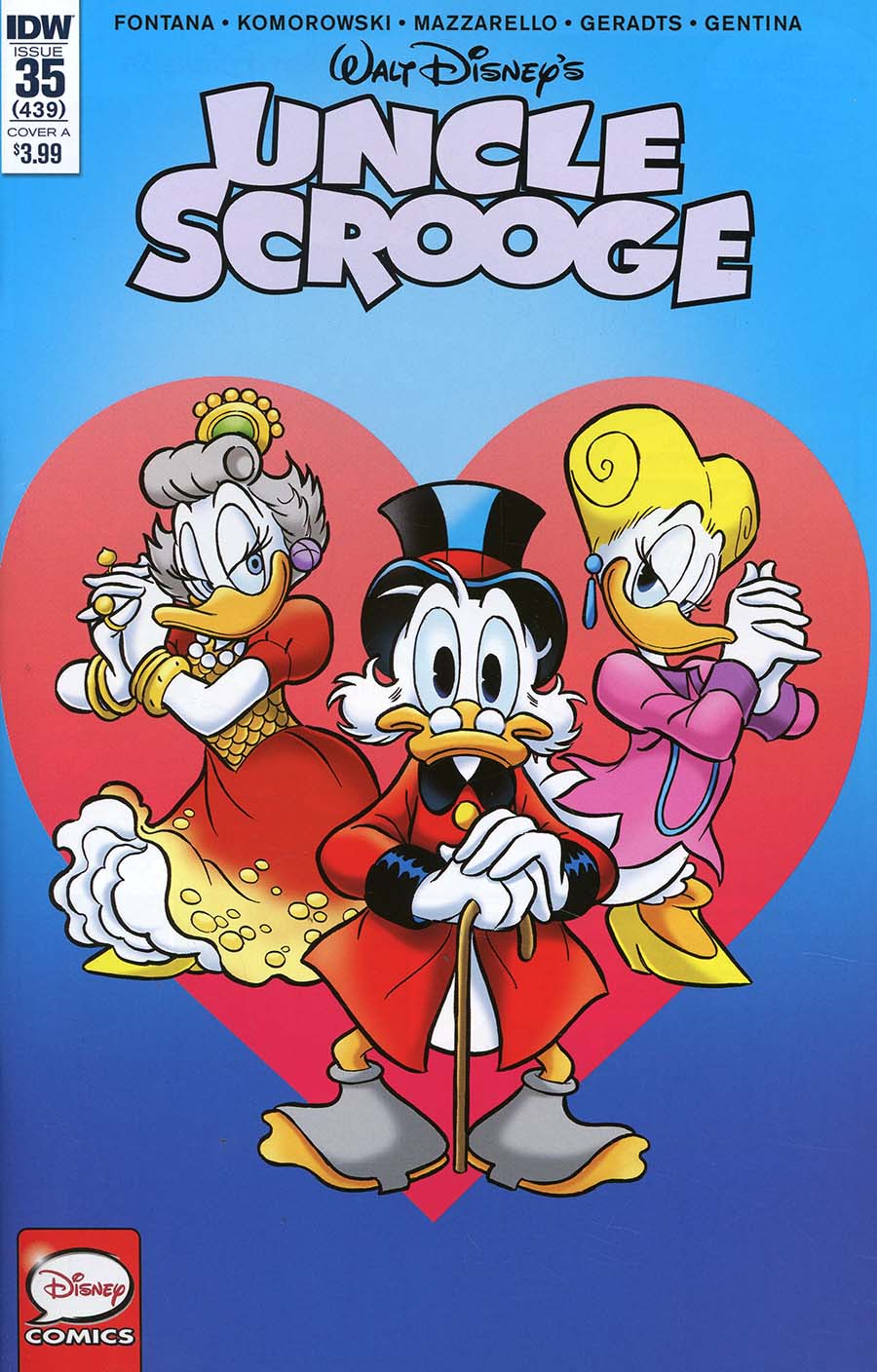 Uncle Scrooge Vol 2 #35 Cover A Regular Andrea Freccero Cover
