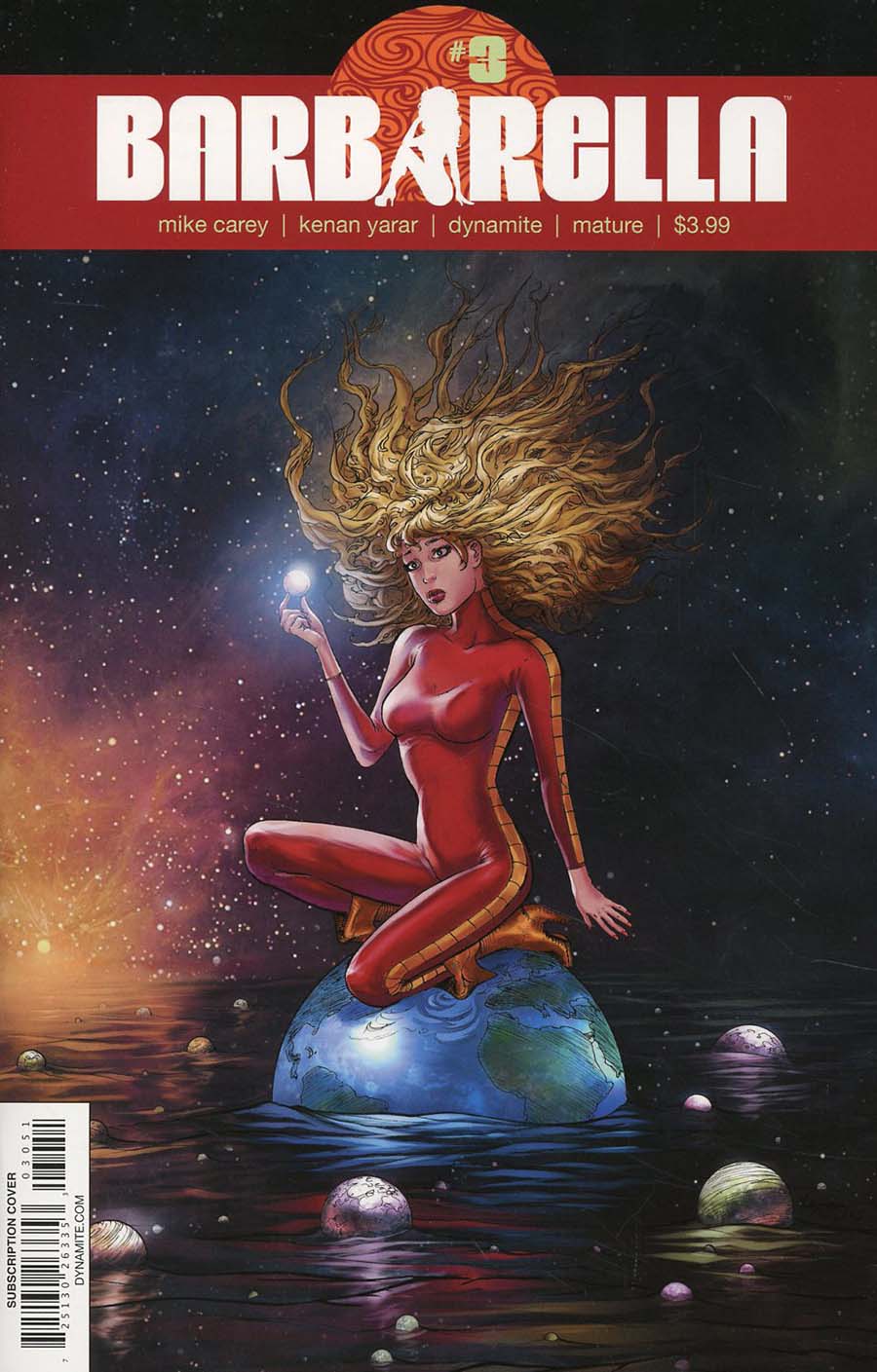 Barbarella #3 Cover E Variant Kenan Yarar Subscription Cover