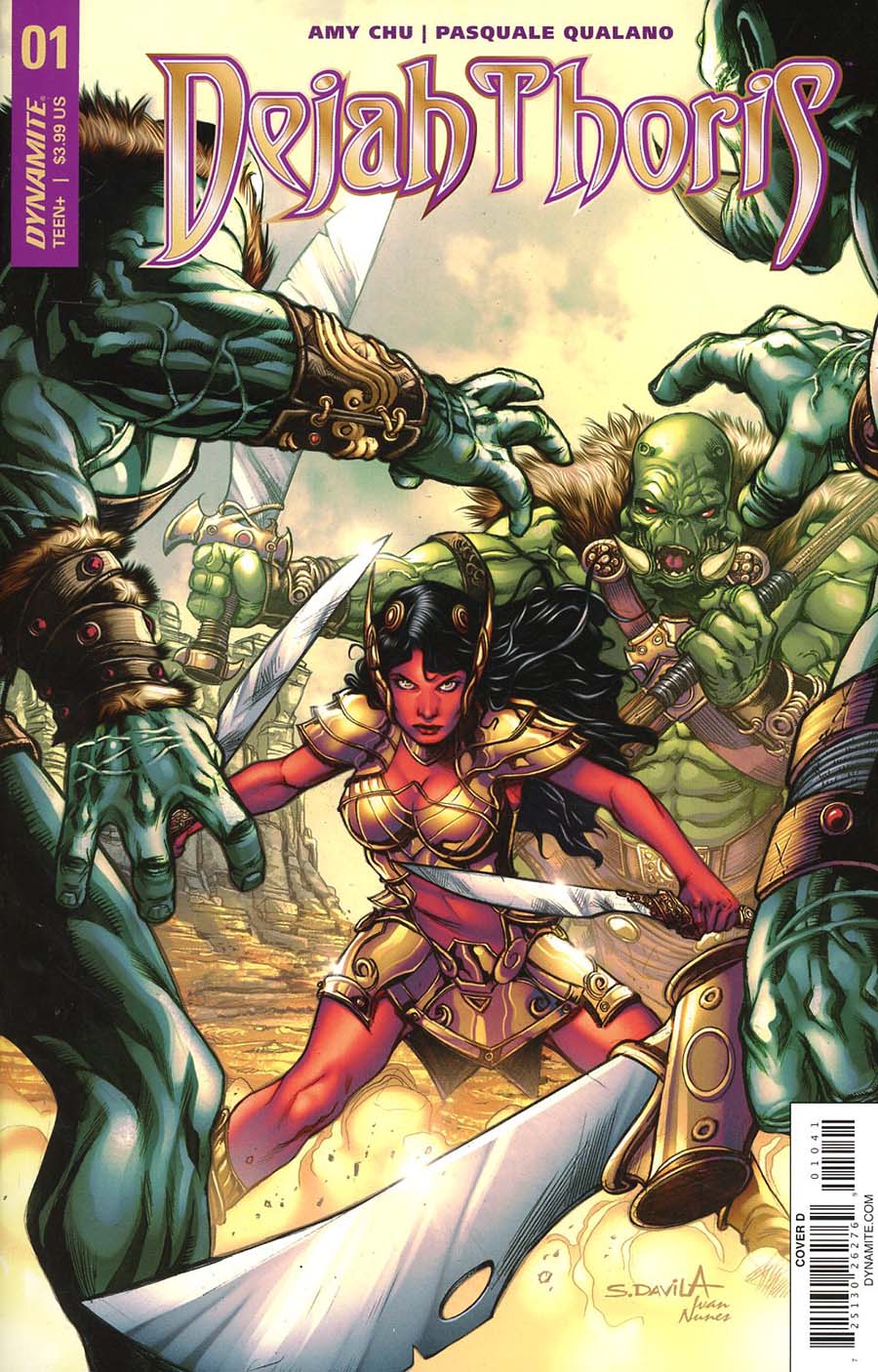 Dejah Thoris Vol 2 #1 Cover D Variant Sergio Davila Cover