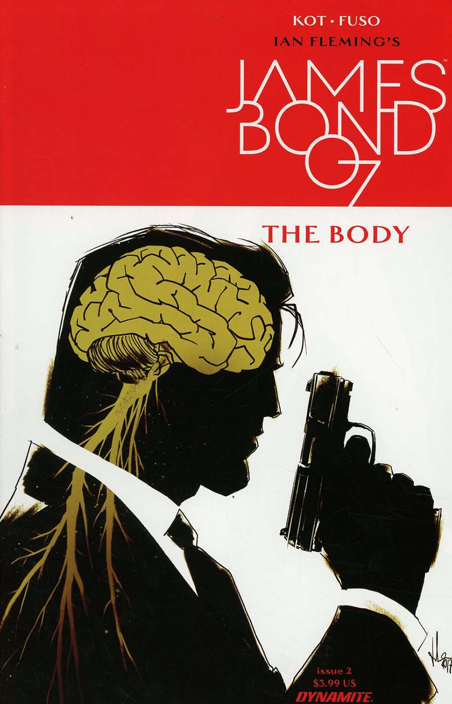 James Bond The Body #2 Cover A Regular Luca Casalanguida Cover