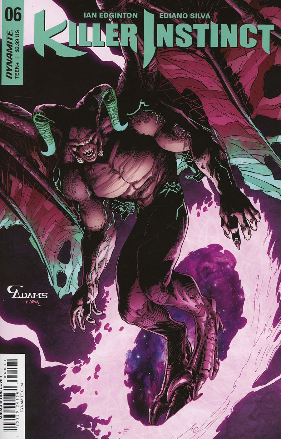 Killer Instinct Vol 2 #6 Cover C Variant Cam Adams Subscription Cover