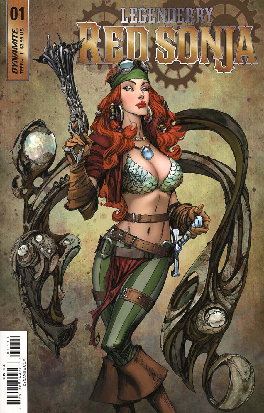 Legenderry Red Sonja Vol 2 #1 Cover A Regular Joe Benitez Cover