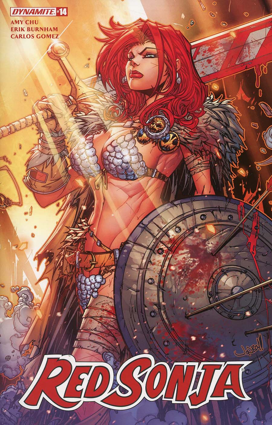 Red Sonja Vol 7 #14 Cover A Regular Jonboy Meyers Cover