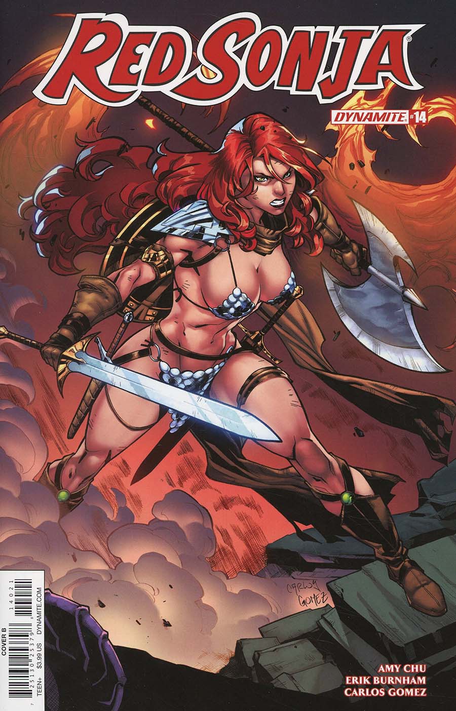 Red Sonja Vol 7 #14 Cover B Variant Carlos Gomez Cover