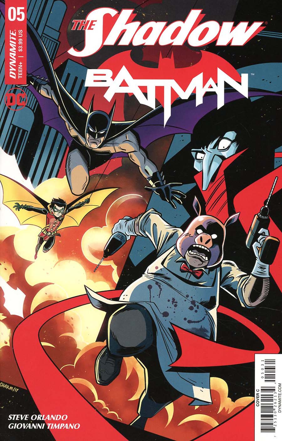 Shadow Batman #5 Cover C Variant Derek Charm Cover