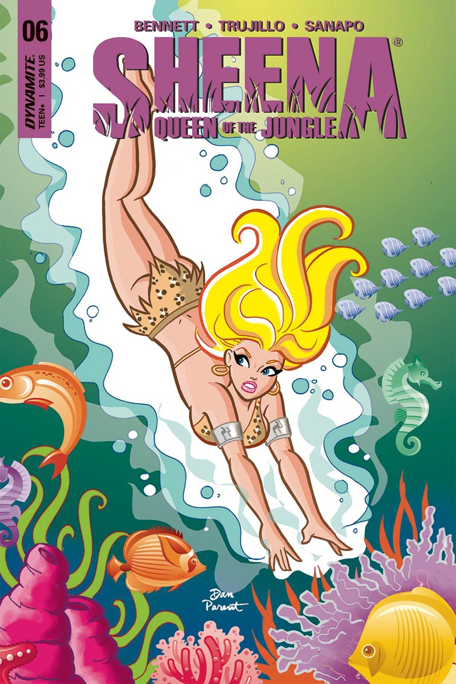 Sheena Vol 4 #6 Cover C Variant Dan Parent Cover