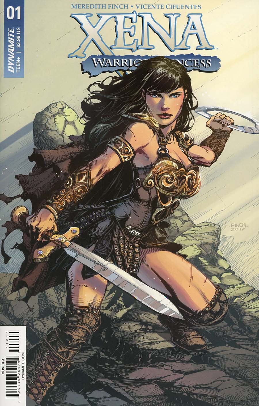 Xena Vol 2 #1 Cover A Regular David Finch Cover