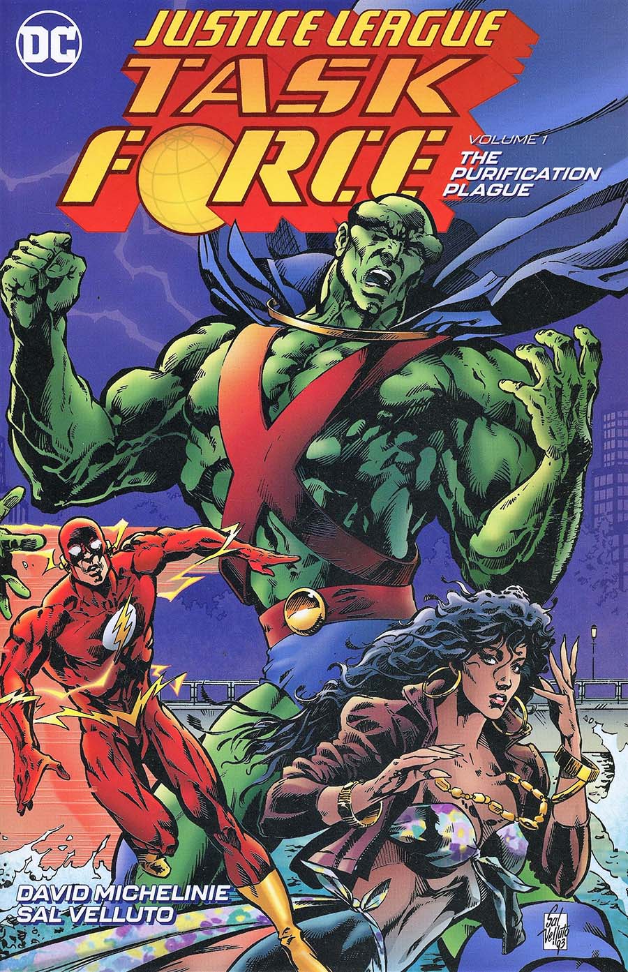 Justice League Task Force Vol 1 Purification Plague TP