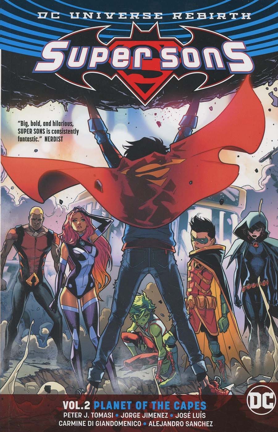 Super Sons (Rebirth) Vol 2 Planet Of The Capes TP