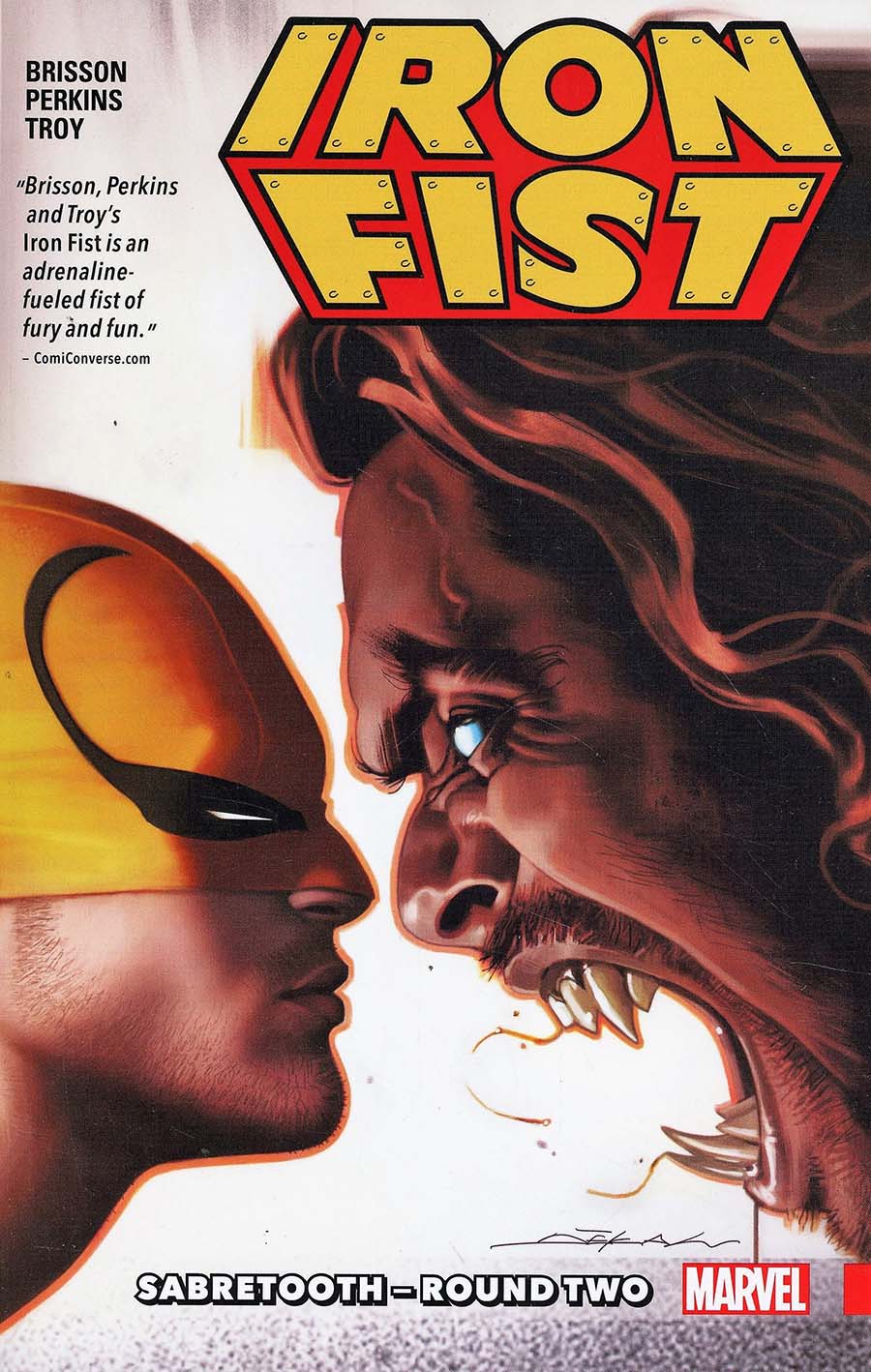 Iron Fist Vol 2 Sabretooth Round Two TP