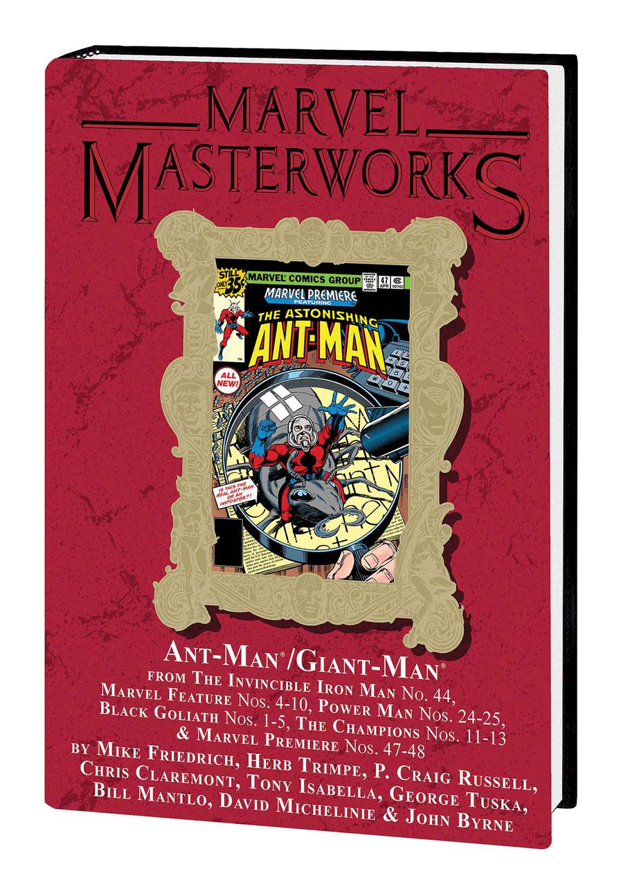 Marvel Masterworks Ant-Man Giant-Man Vol 3 HC Variant Dust Jacket
