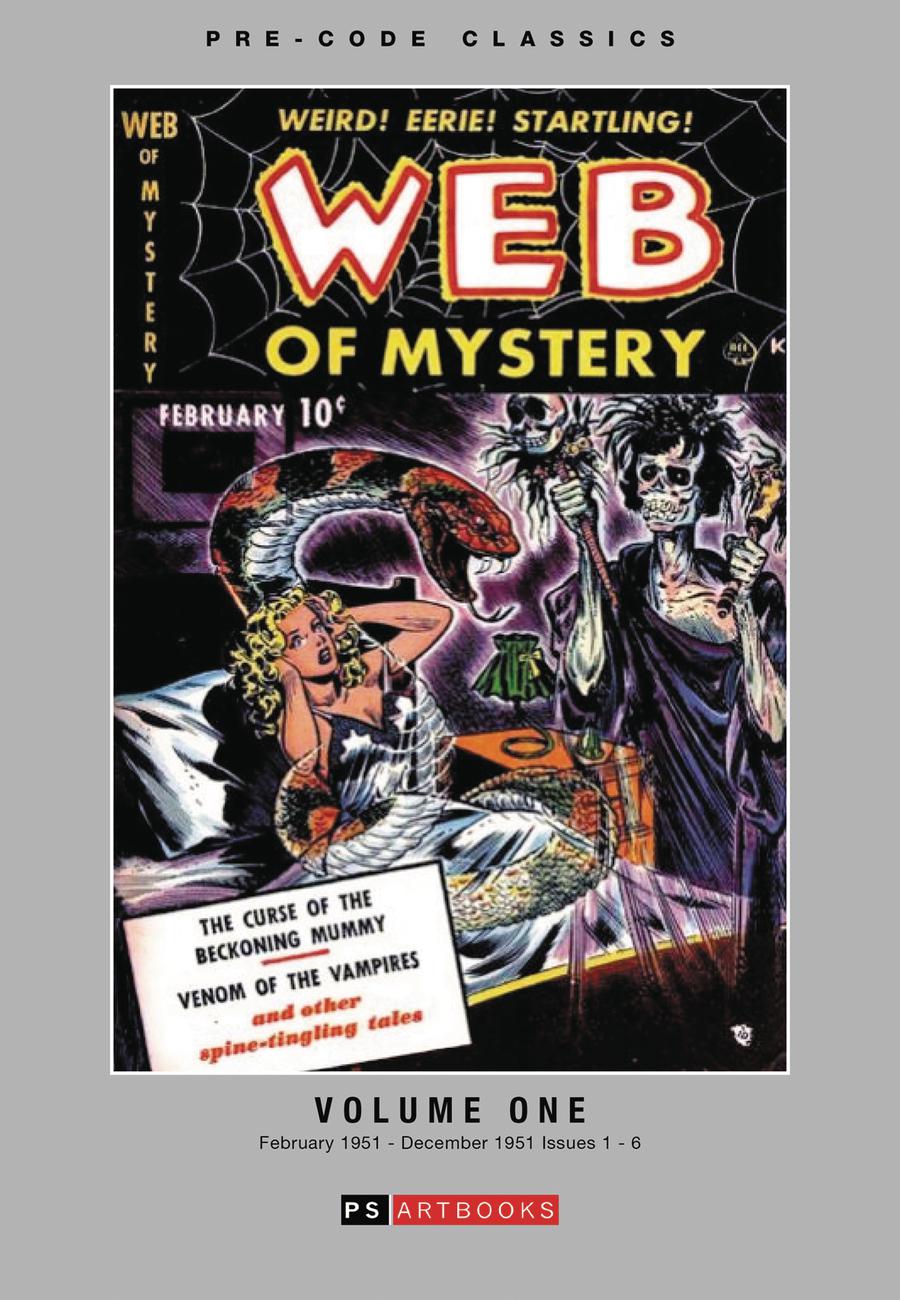Pre-Code Classics Web Of Mystery Vol 1 HC