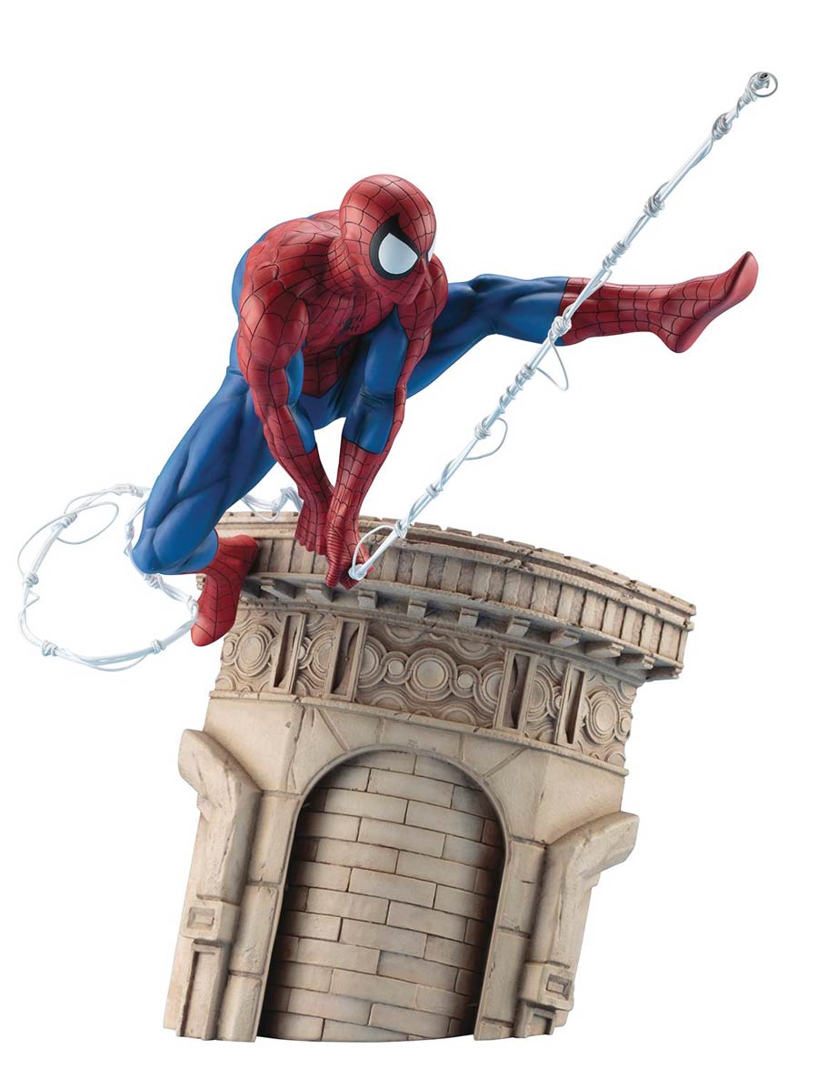 Marvel Universe Spider-Man Webslinger ARTFX Statue