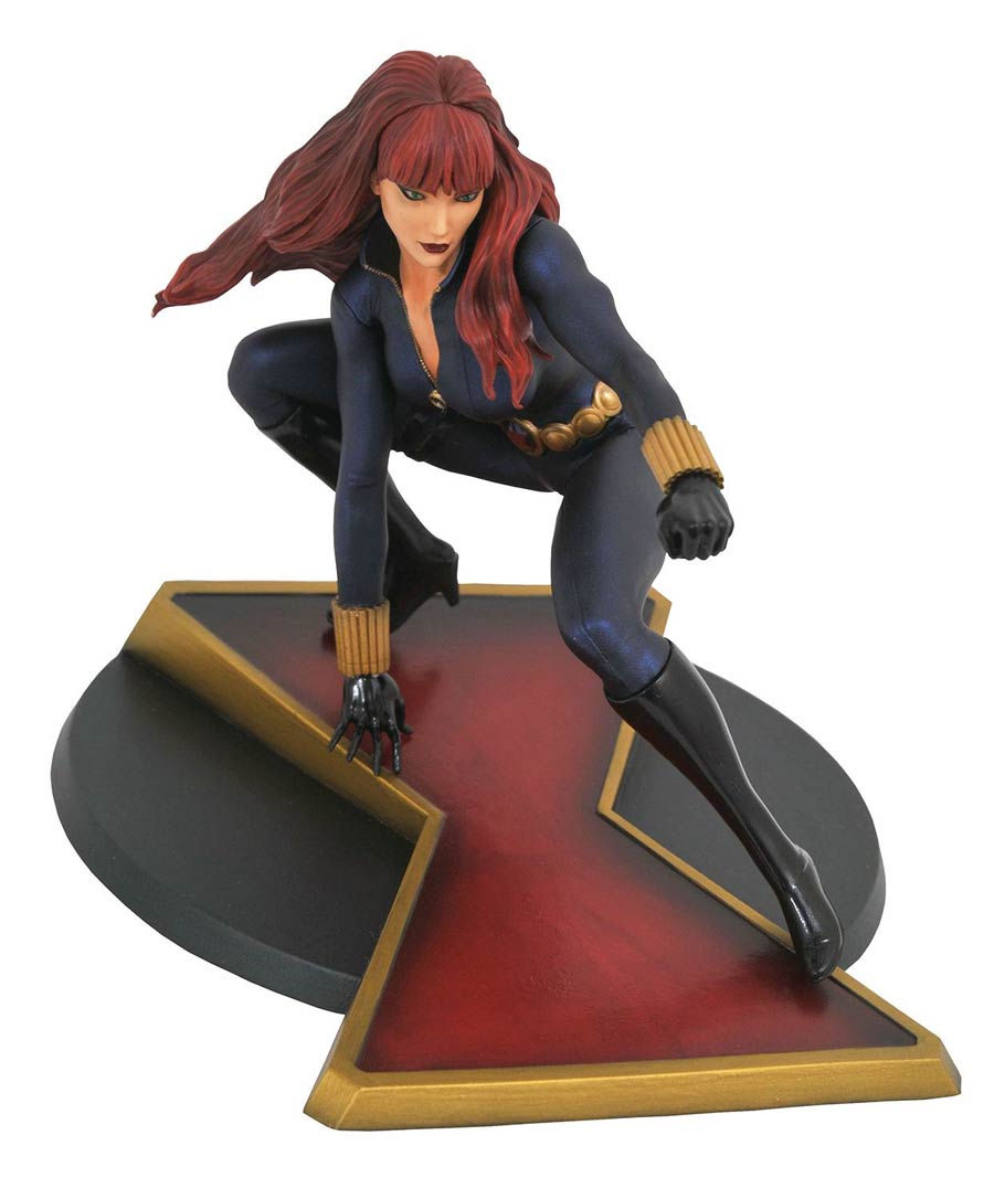 Marvel Gallery Black Widow Comic PVC Diorama Statue