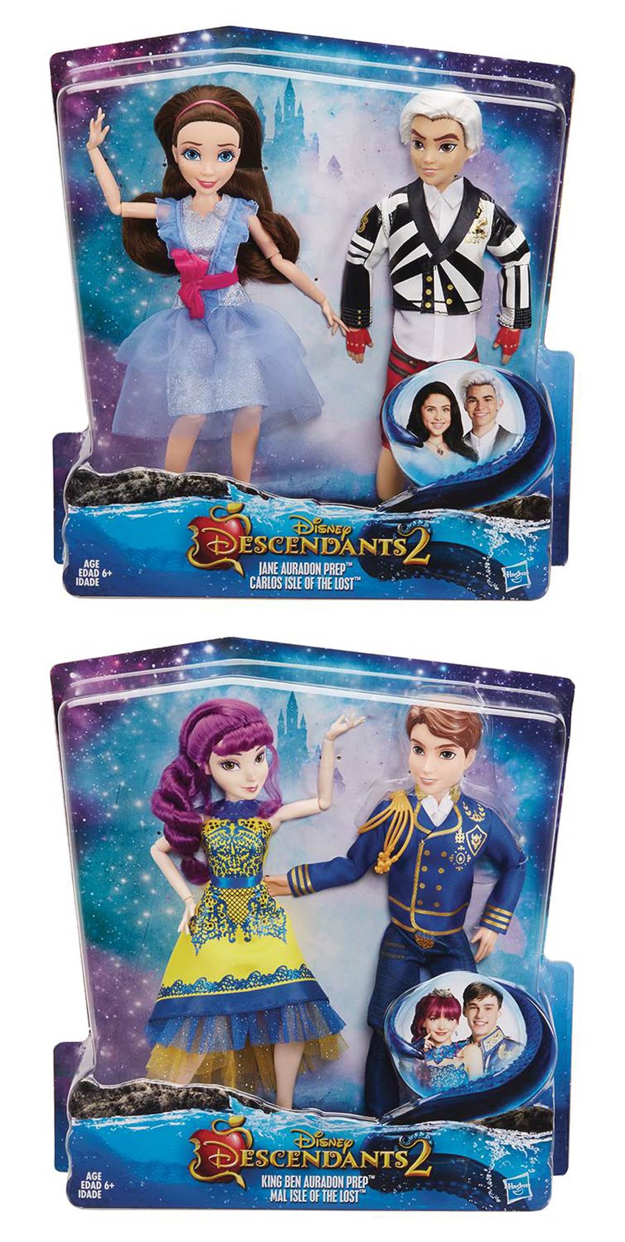Disney Descendants 2 Fashion Doll 2-Pack Assortment Case 201701