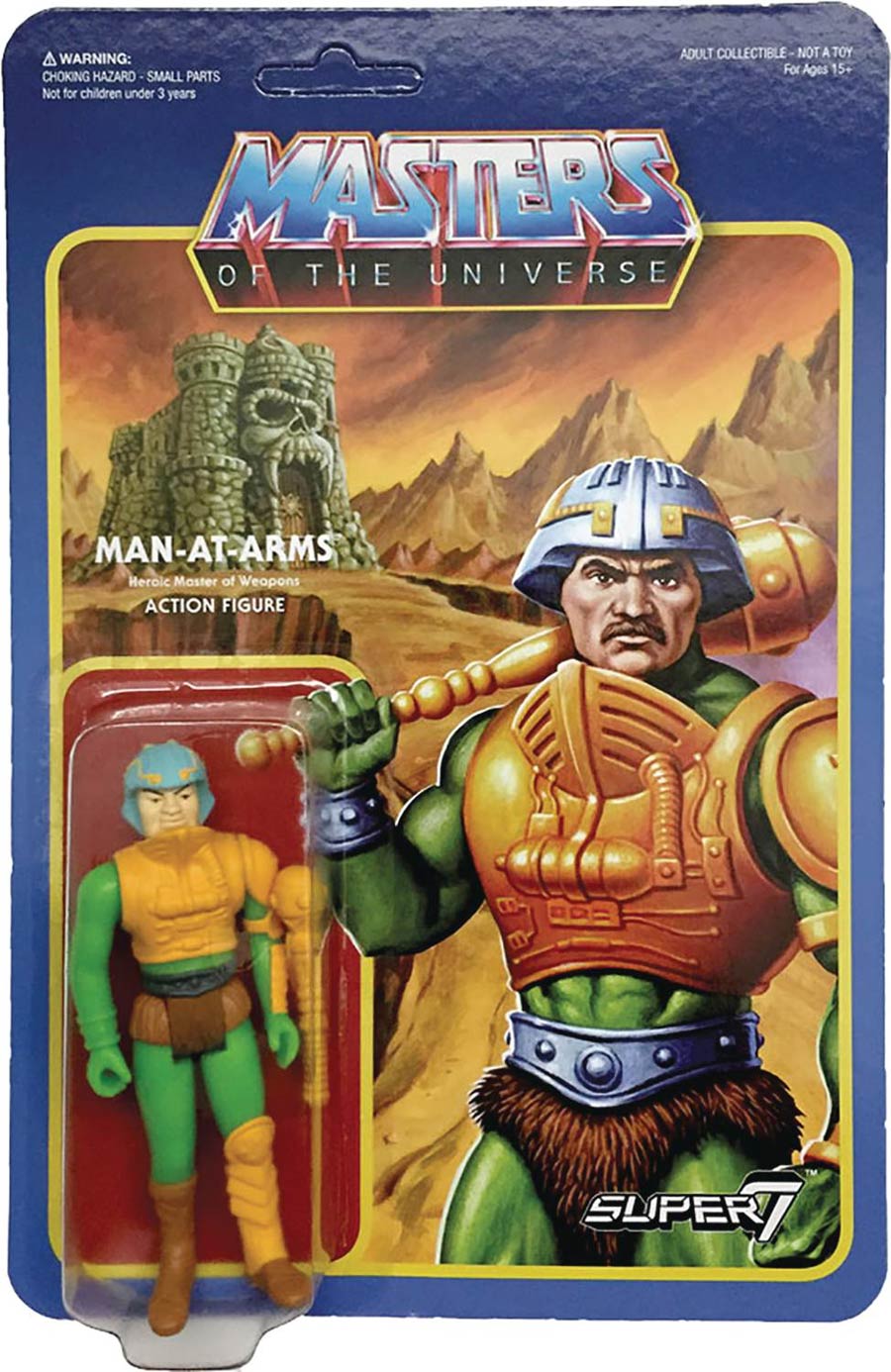 Masters Of The Universe Reaction Figure - Man-At-Arms
