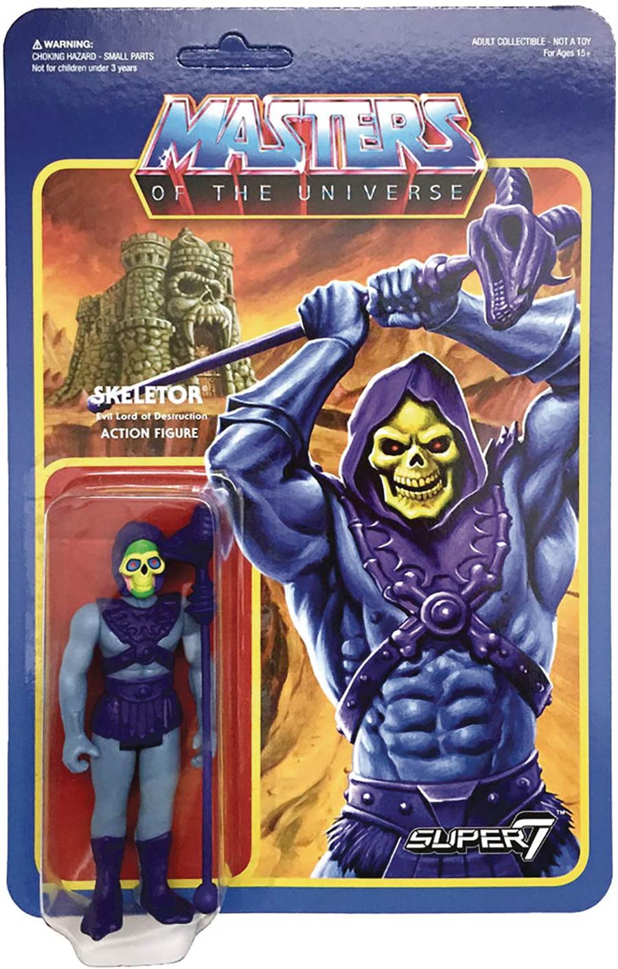 Masters Of The Universe Reaction Figure - Skeletor