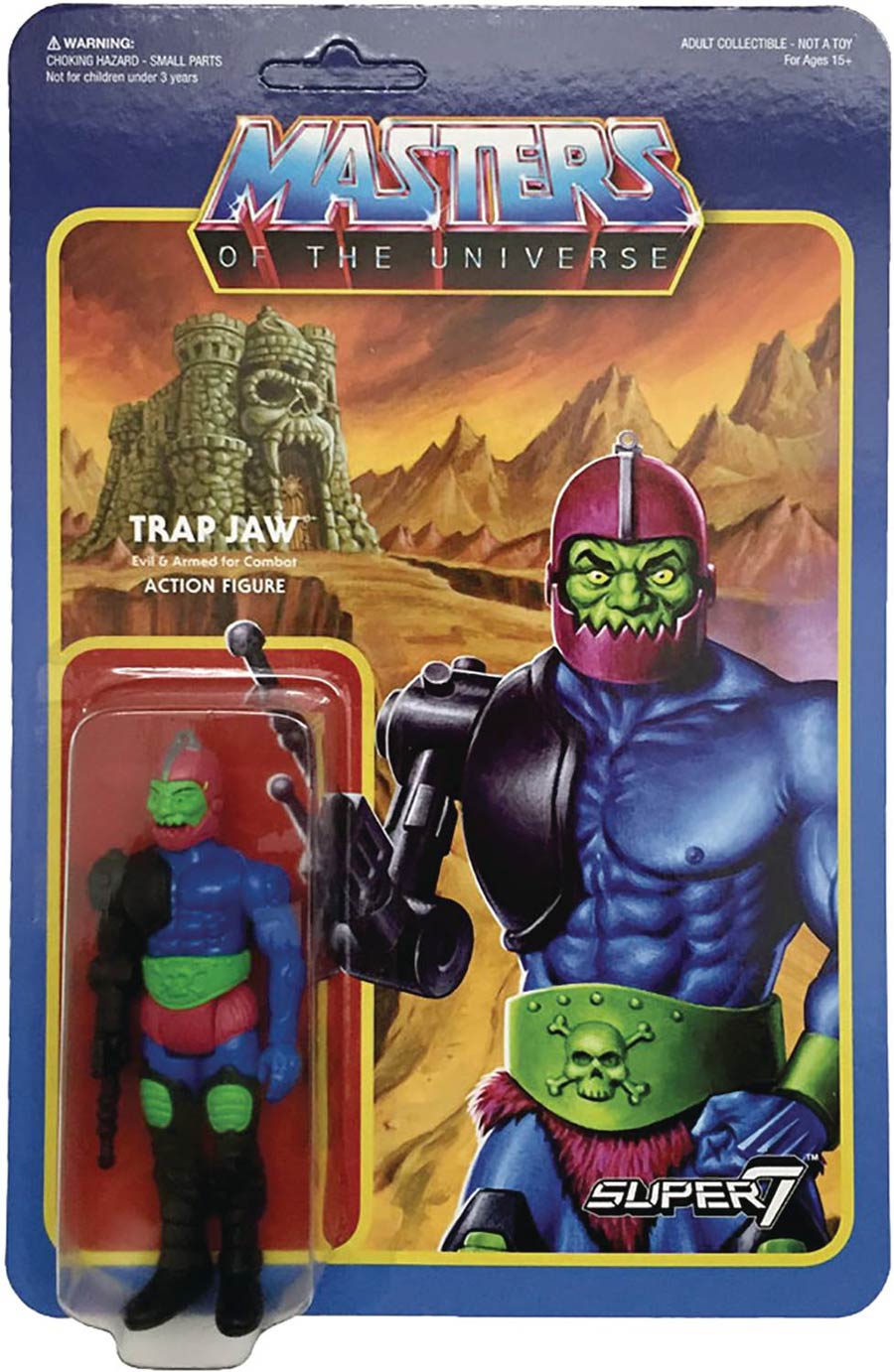Masters Of The Universe Reaction Figure - Trap Jaw