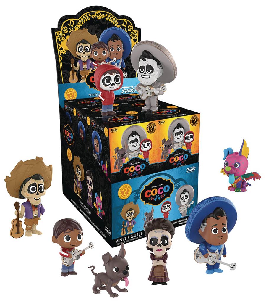 Disney Pixar Coco Mystery Minis Blind Mystery Box 12-Piece Display