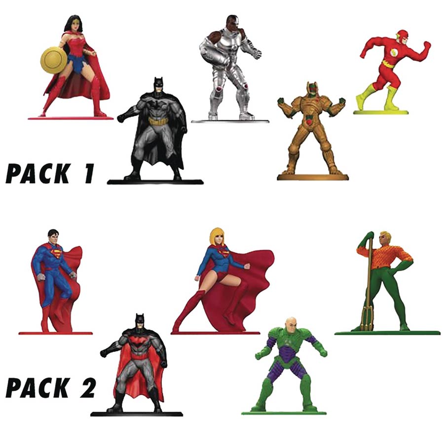 Nano Metalfigs DC 5-Pack Assortment Case