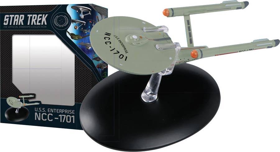 Star Trek Starships Best Of Figurine Collection #11 USS Enterprise NCC-1701