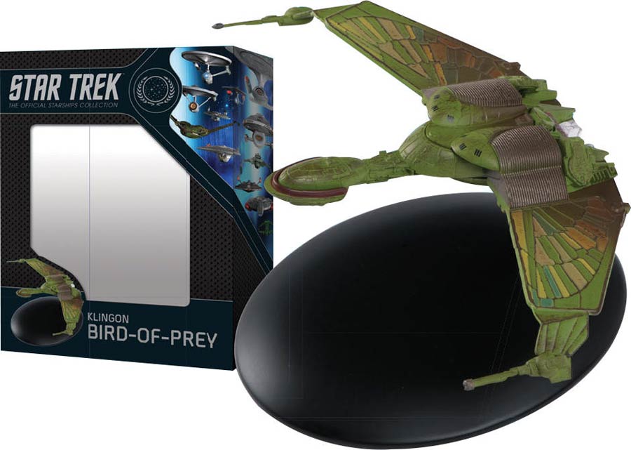 Star Trek Starships Best Of Figurine Collection #2 Klingon Bird Of Prey