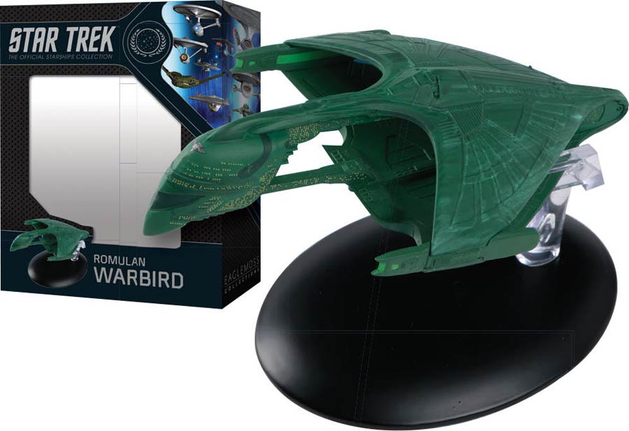 Star Trek Starships Best Of Figurine Collection #4 Romulan Warbird
